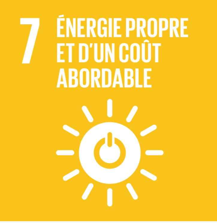 ODD 7 Energie propre et d'un cout abordable