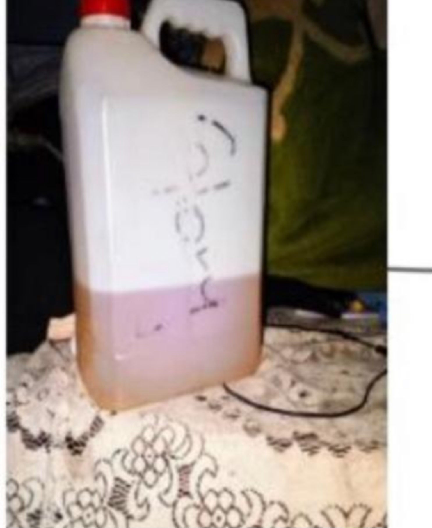 Essai terrain du carburant